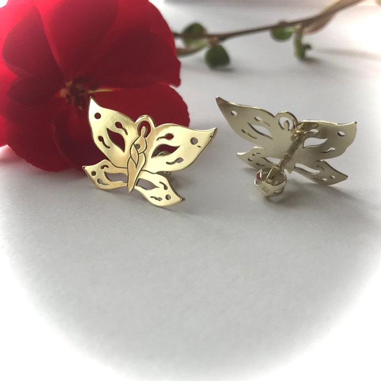 Anjelské motýle.Autorský šperk.