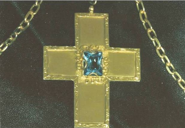 Zlatý kríž, originál z ELS