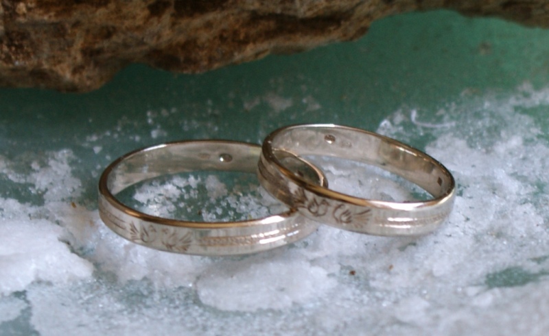 Snubné prstene Holubice z ELS